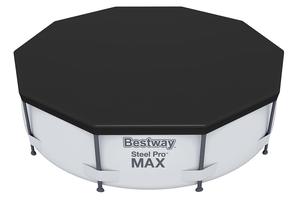 Bestway folded cover ready for storage saving space