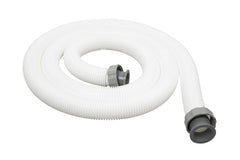 Bestway hose connected to pump demonstrating secure fit and steady flow