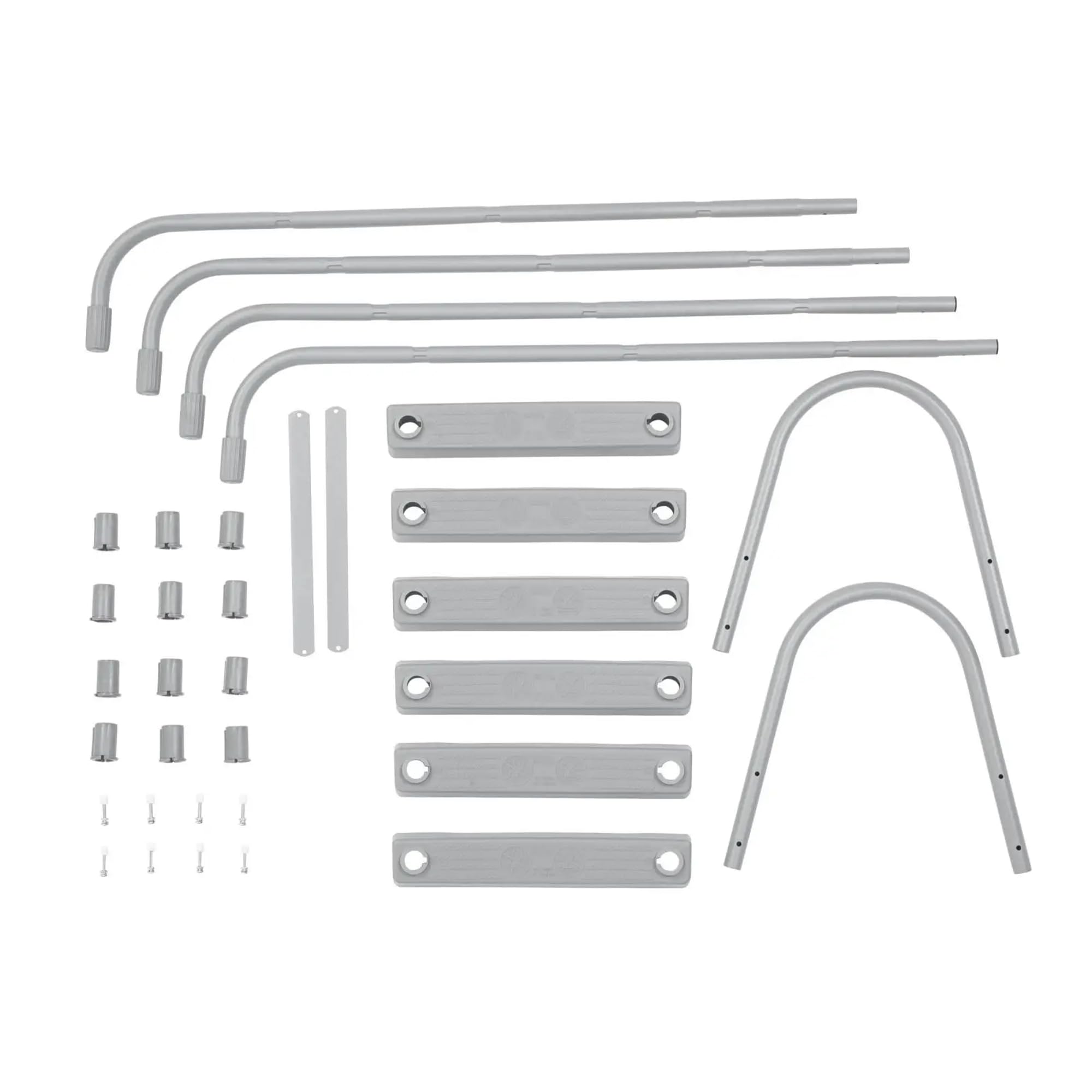 Bestway ladder packaging and manual displayed for simple setup guidance
