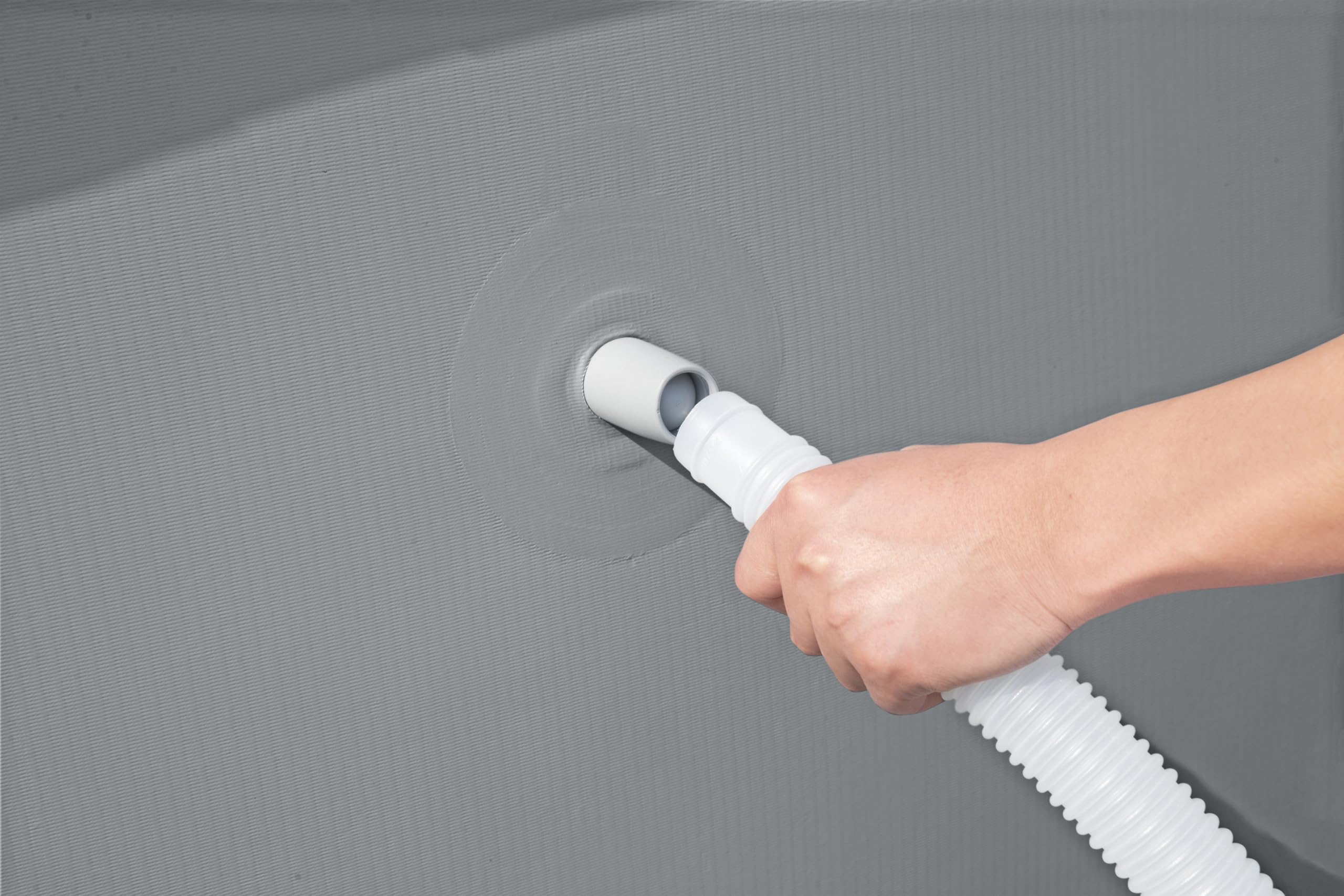 Bestway pad beside pool showing size and scale for correct selection