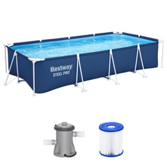 Bestway front packaging view showing pool box and product benefits