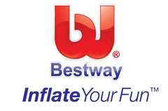 Bestway liner texture detail illustrating heavy-duty 3-ply protection