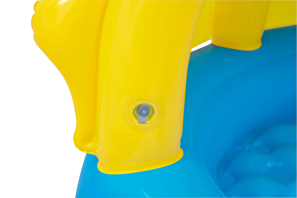 Bestway sunshine graphic close-up showing bright design that attracts kids