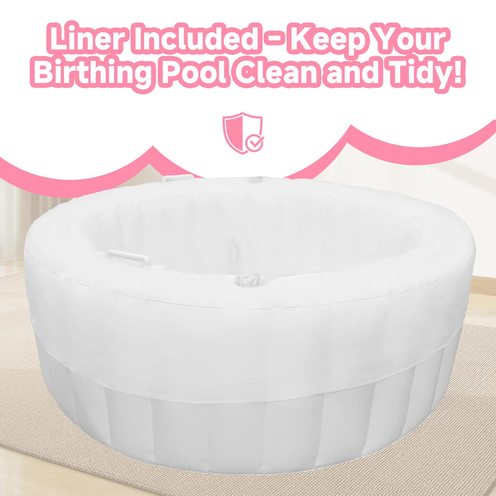 Besutosera close-up of creamy marshmallow PVC material highlighting non-toxic safety