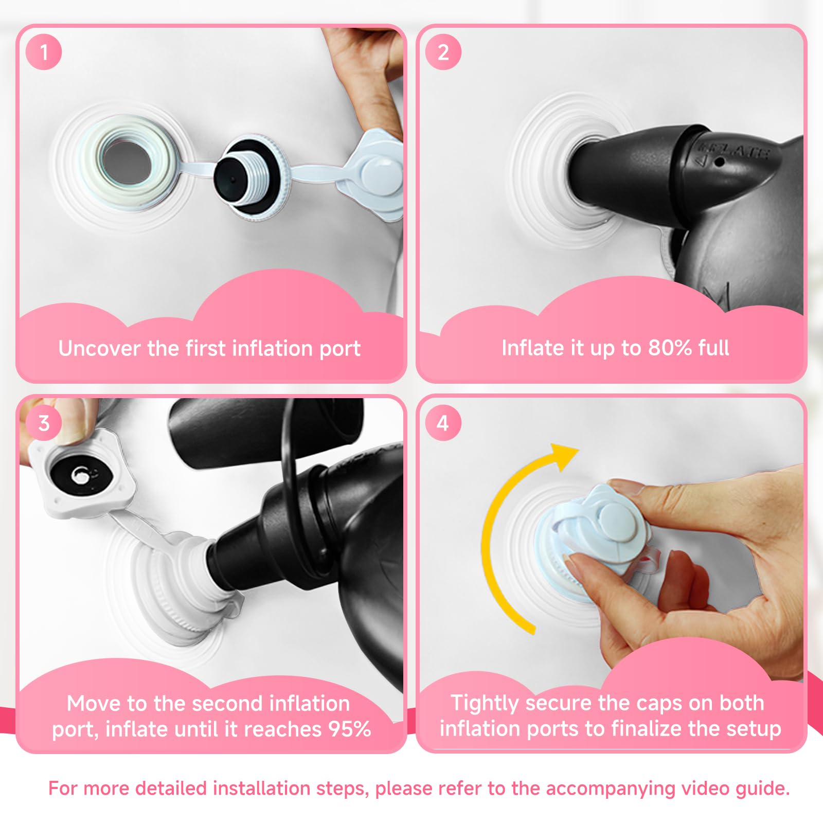 Besutosera filled pool in a home bathroom offering soothing water birth atmosphere