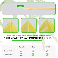 Betesine sticks in use over campfire keeping hands safely away from flames