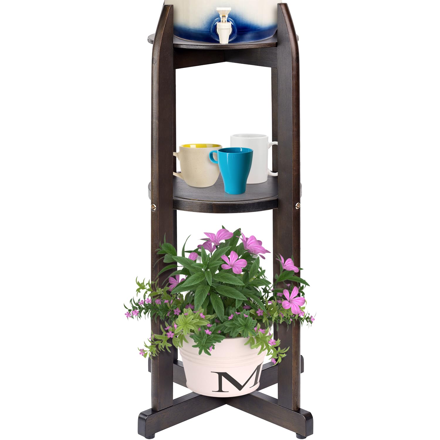 BETSEO used as plant stand showing multifunctional decorative benefit