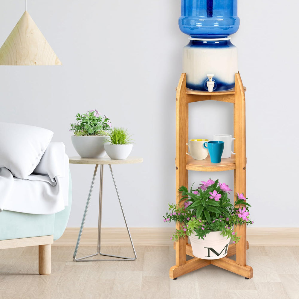 BETSEO used as plant stand showing multifunctional decorative use