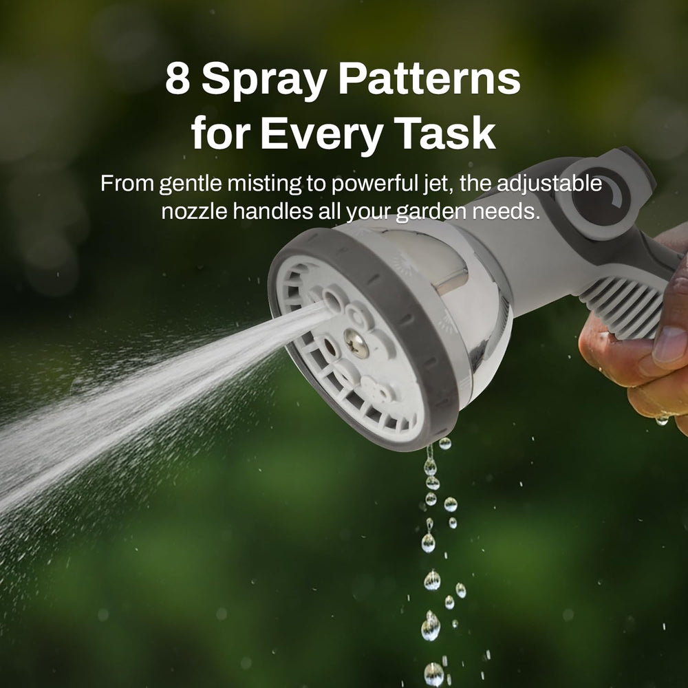Betta control panel and dual buttons, enables precise hose length control