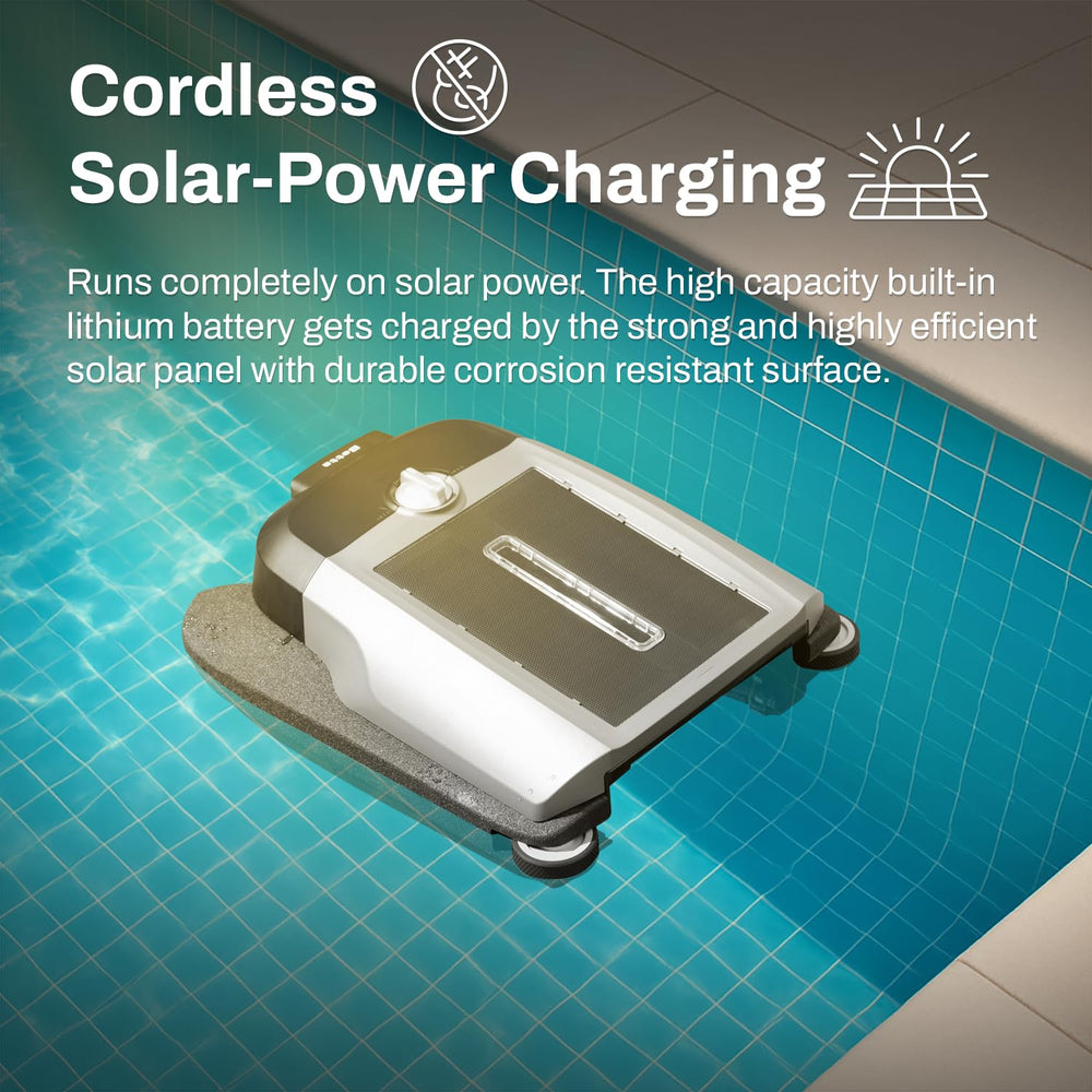 Betta Flex top solar panel close-up showing brand and efficient sun charging