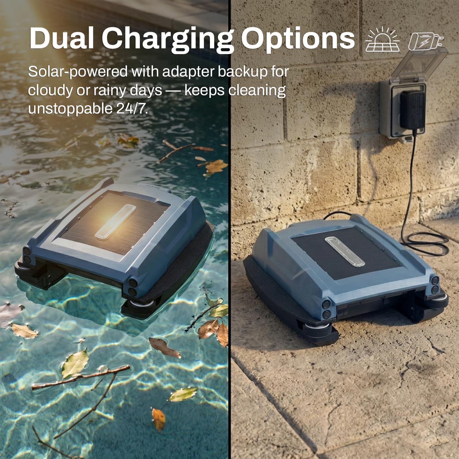 Betta Neo ultrasonic sensor close-up showing obstacle detection for fewer snags