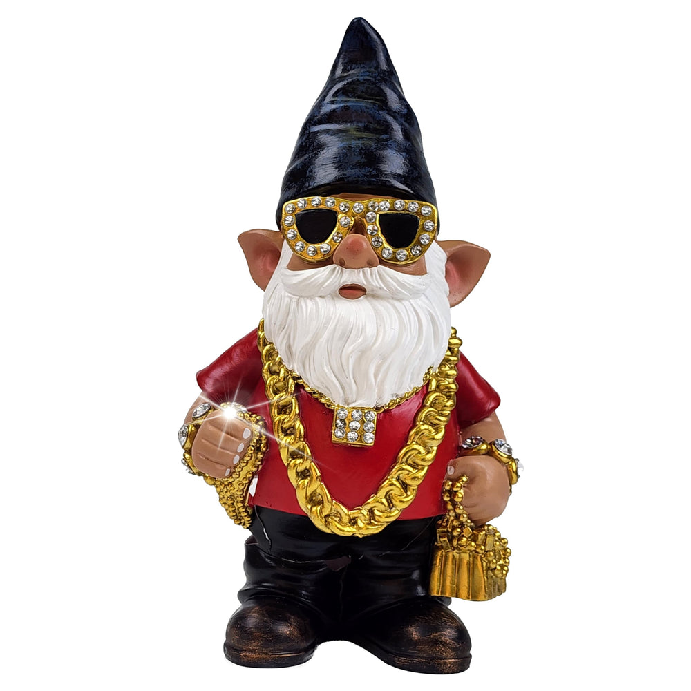 Better Office Products gnome front view showing playful pose and durable finish for curb appeal