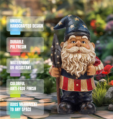 Better Office Products side profile of Yankee Doodle Patriot highlighting posture