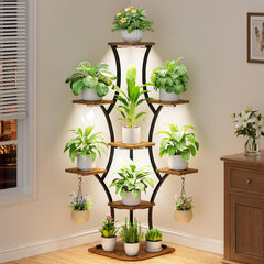 BEVAURORA close-up of grow light fixtures providing consistent plant light