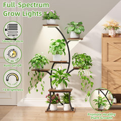 BEVAURORA grow light closeup illustrating adjustable brightness benefit