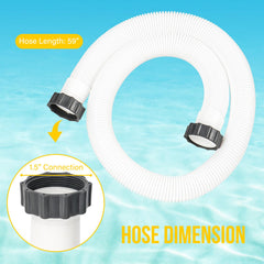 BEWAVE close-up of screw-on nut connection showing secure attachment benefit