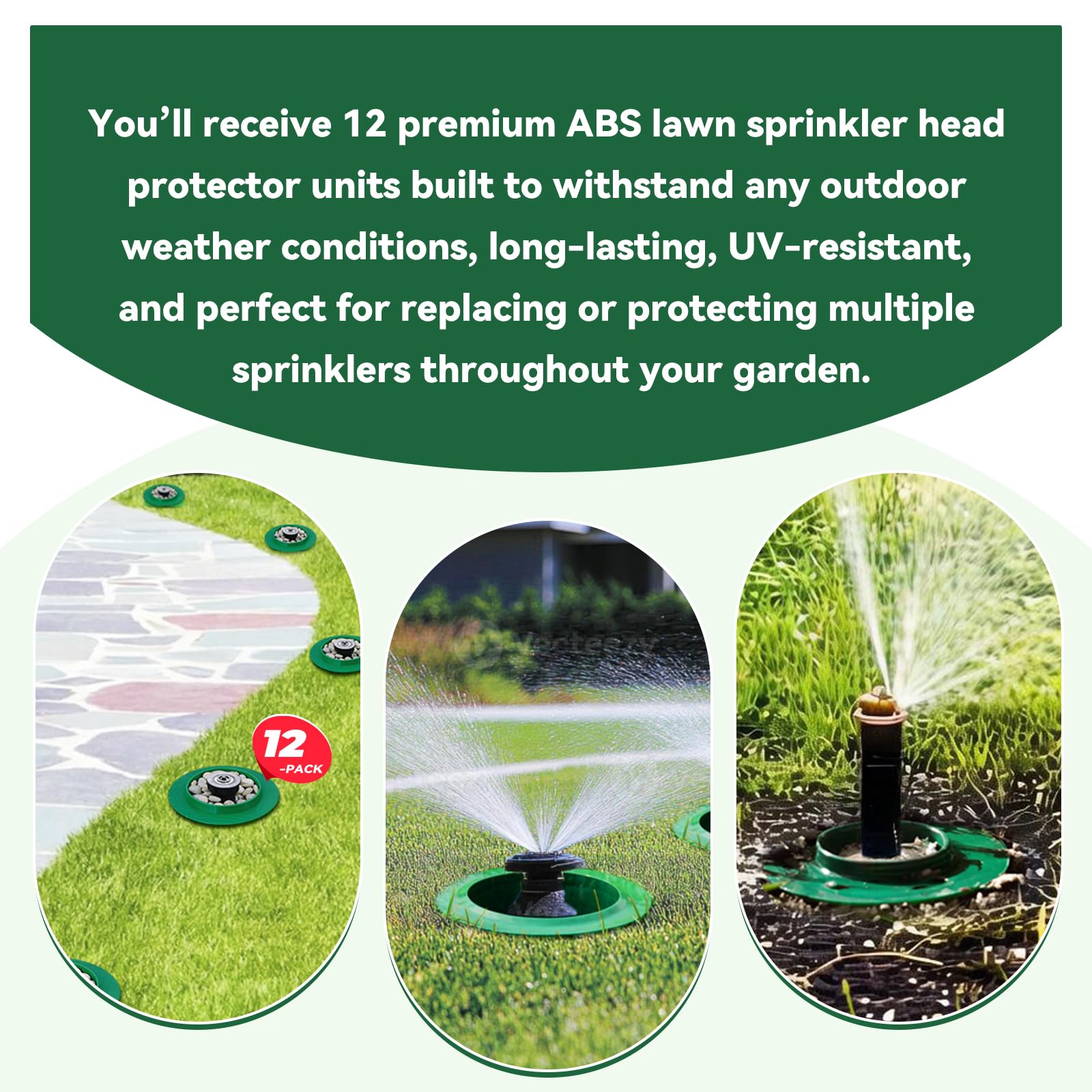 BGIFER protector in garden path offering tidy edging and reduced weed growth