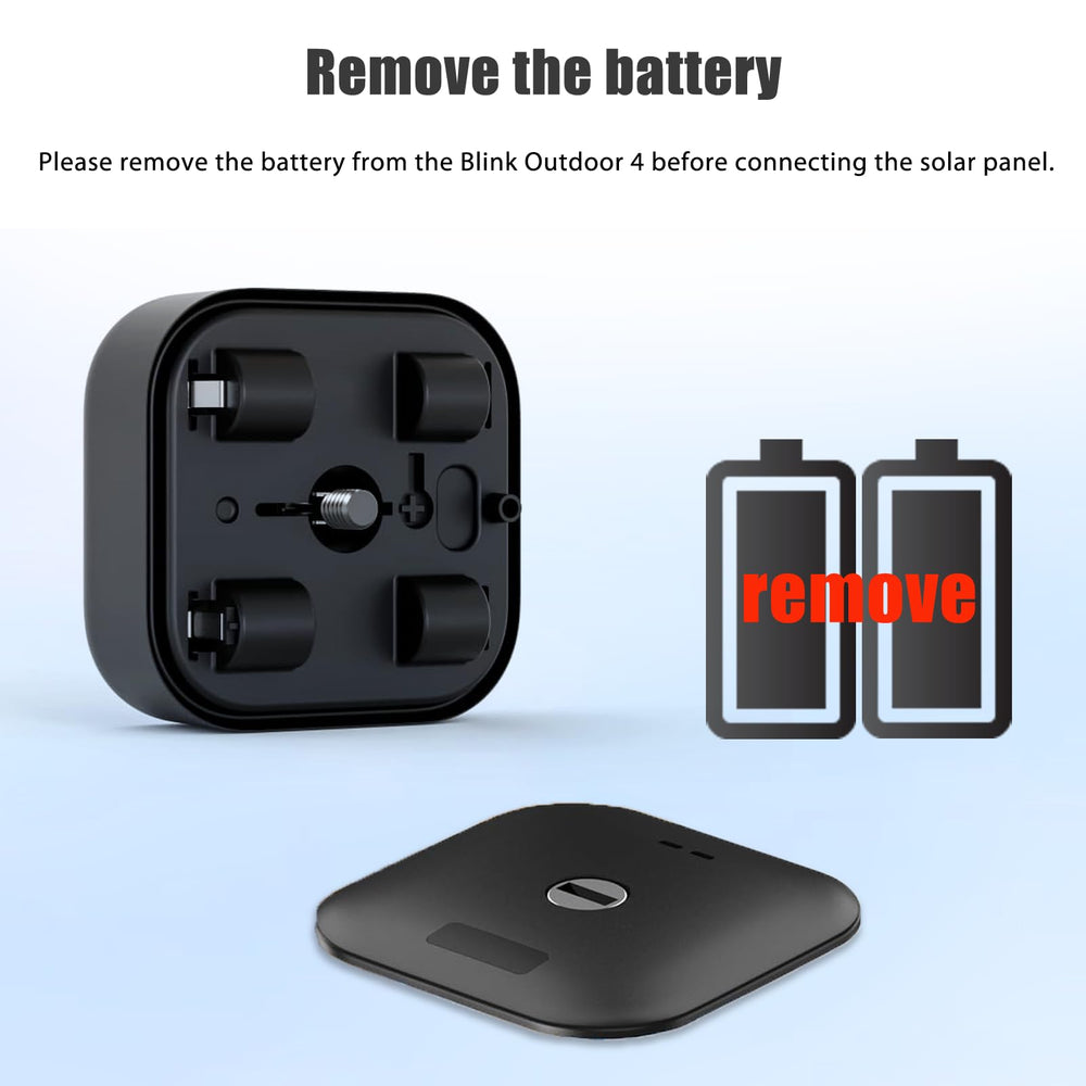 BGJOY cable routing with clips keeping wires tidy and protected outdoors