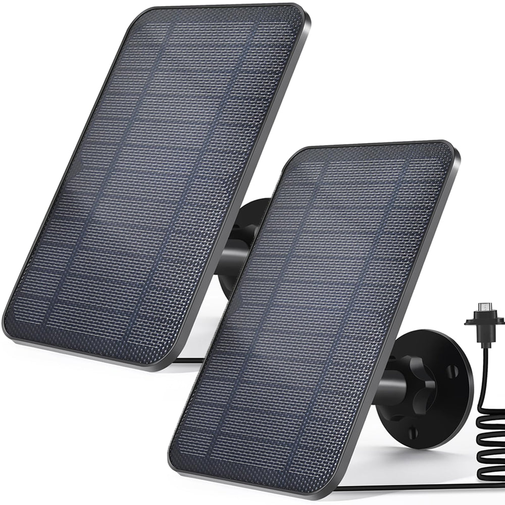 BGJOY solar panel front view showing compact design and mount benefit