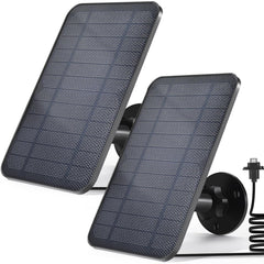 BGJOY solar panel front view showing compact design and mount benefit