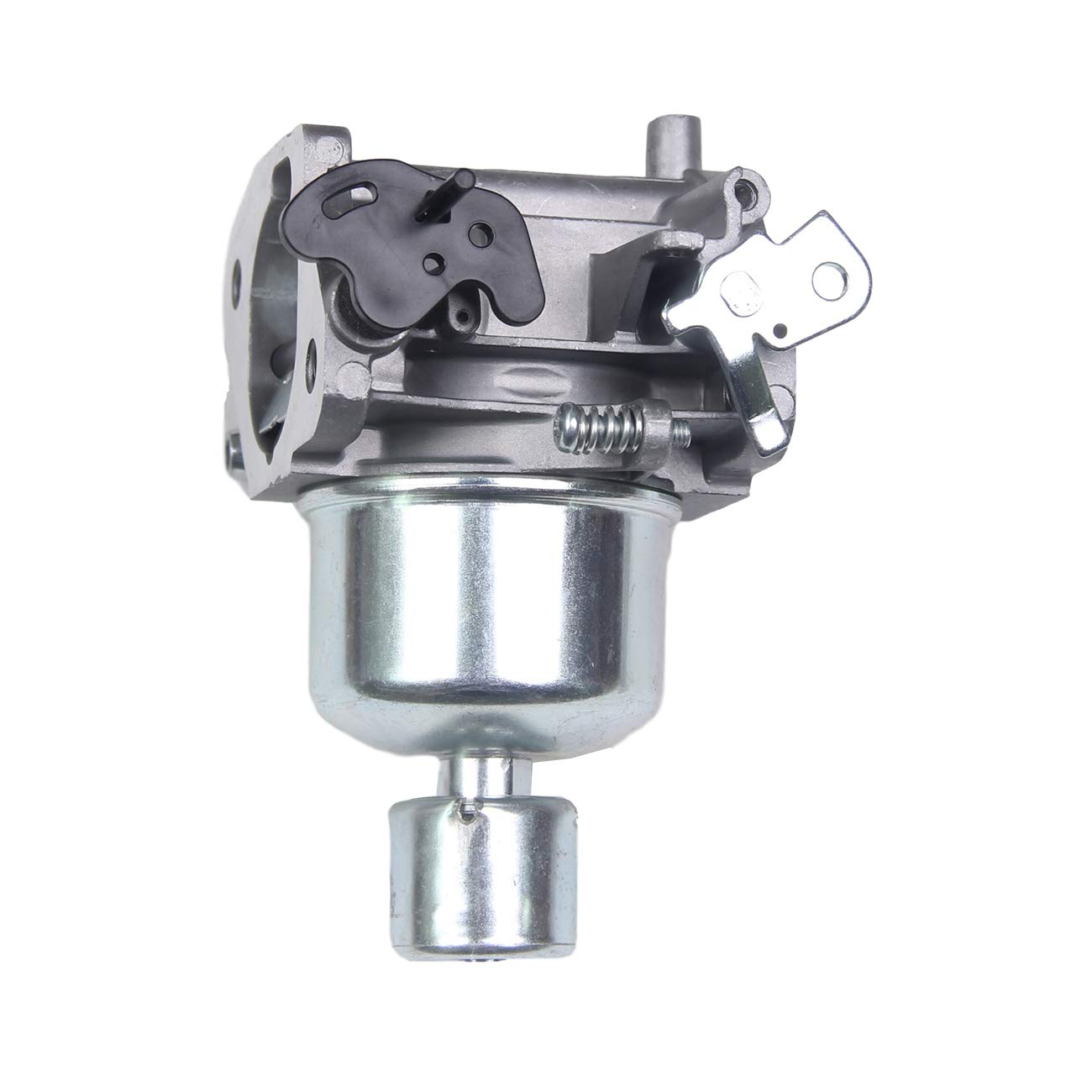 BH-Motor carburetor beside ruler showing size for quick verification and selection