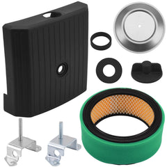 BIBIJIE front air cleaner cover showing fit and durable finish for protection