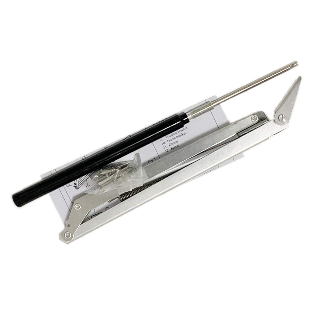 BIBISTORE stainless steel and aluminum part detail emphasizing rust resistance benefit