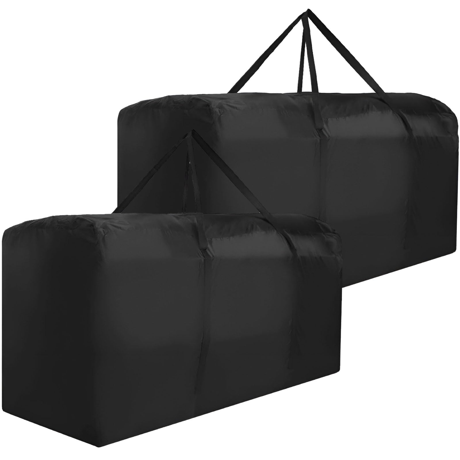 Bicherub front view of closed bag showing zipper and protection benefit