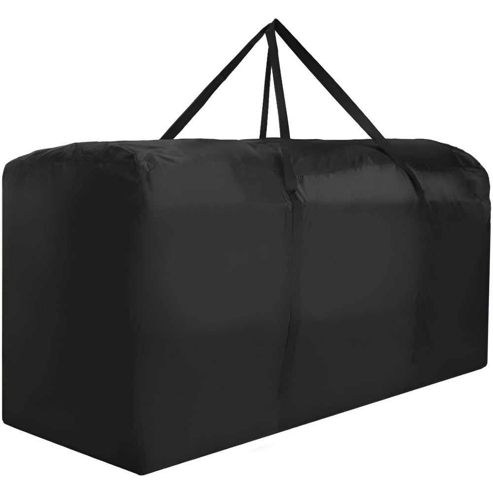 Bicherub front view of zippered storage bag showing secure closure and roomy capacity