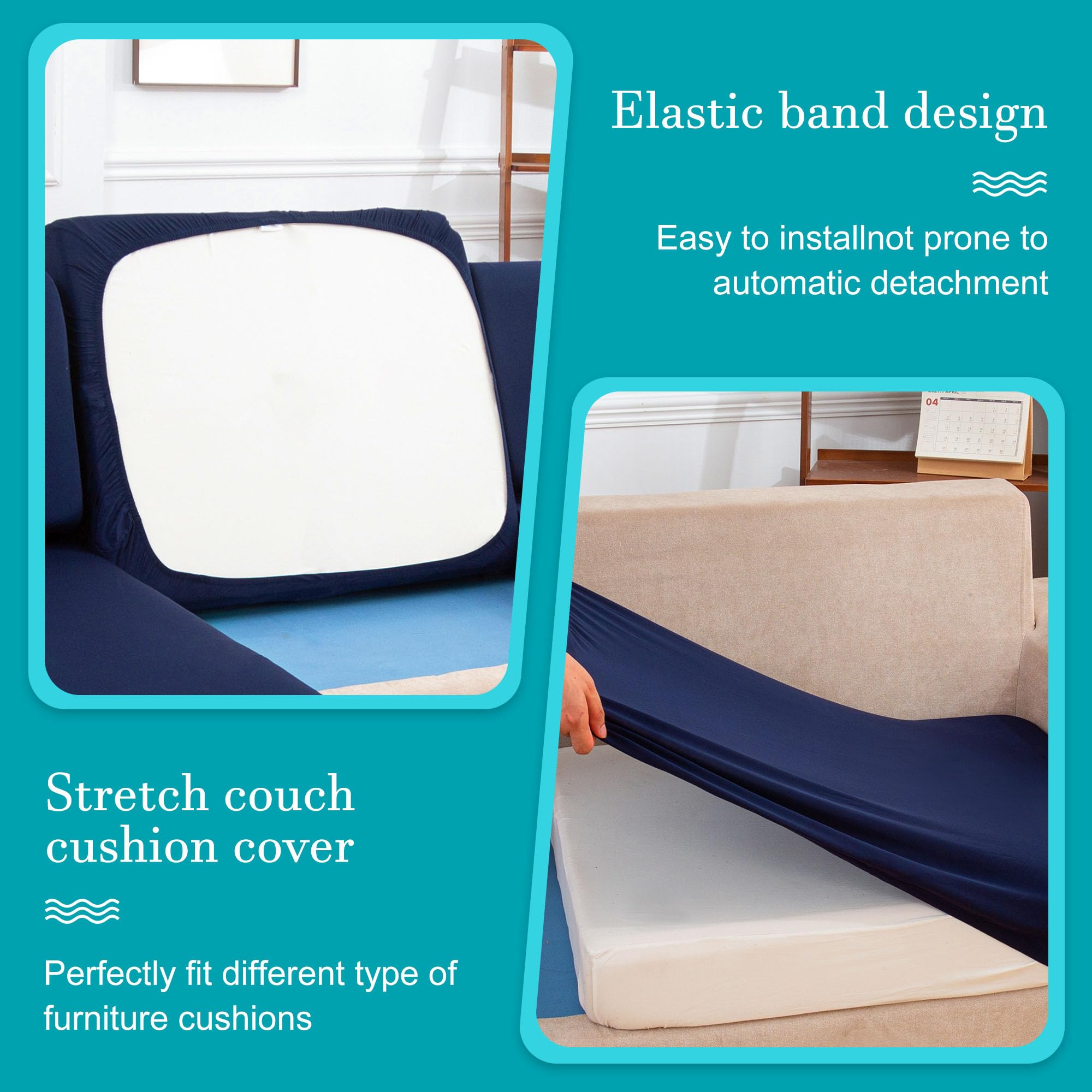 BIETYONE cover edge detail highlighting elastic closure for secure seating
