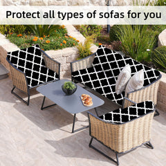 BIETYONE elastic cover stretched over cushion showing snug secure fit