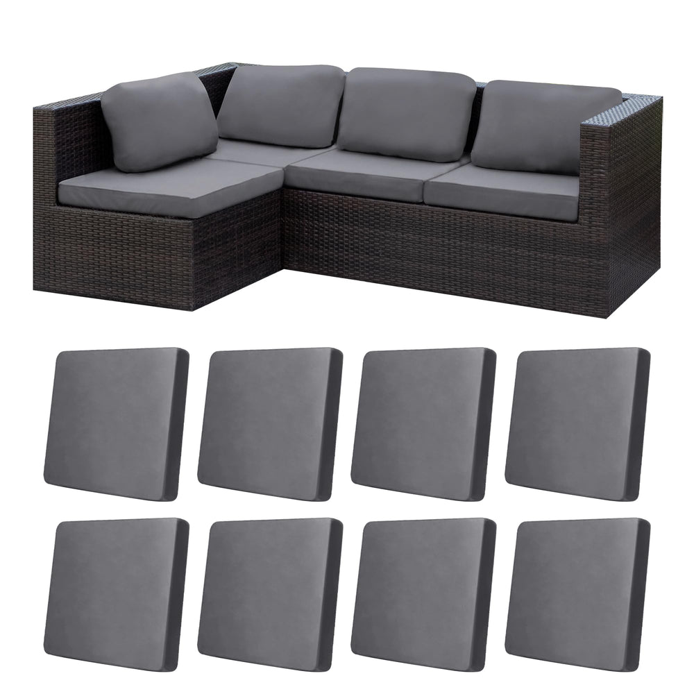 BIETYONE front view of eight cushion covers set showing neat replacement look