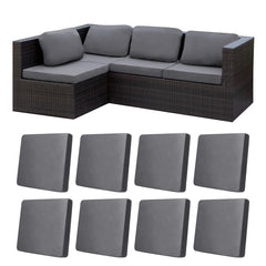 BIETYONE front view of eight cushion covers set showing neat replacement look