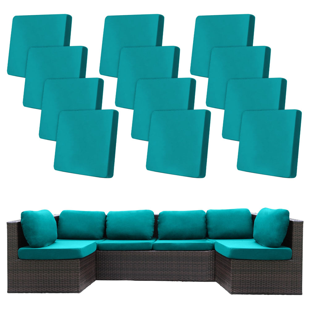 BIETYONE front view of 12-piece covers showing coordinated patio benefit