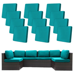 BIETYONE front view of 12-piece covers showing coordinated patio benefit