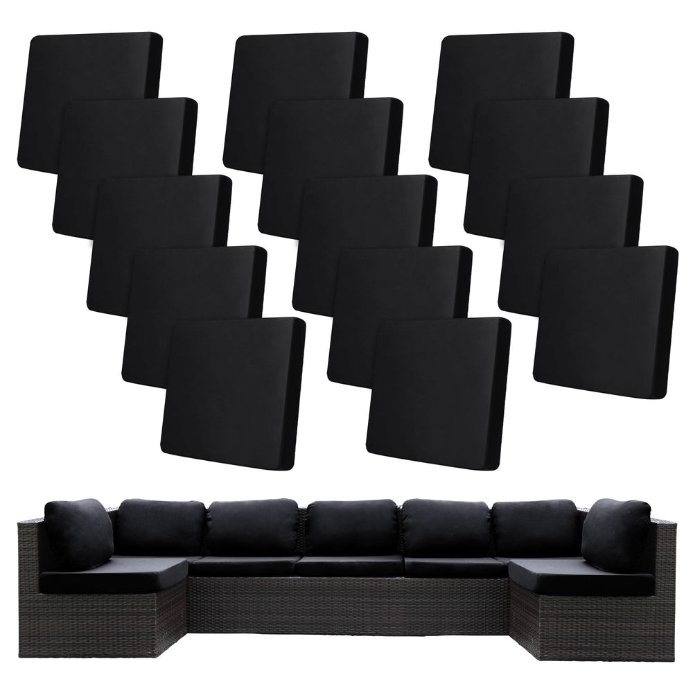 BIETYONE front view of cushion covers package showing color and quantity, fast refresh benefit