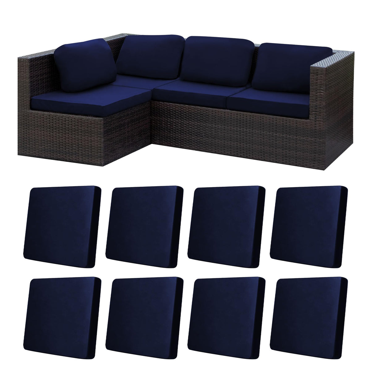 BIETYONE front packaging showing eight cushion covers for quick refresh