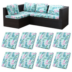 BIETYONE front view of eight cushion covers showing full set, easy refresh