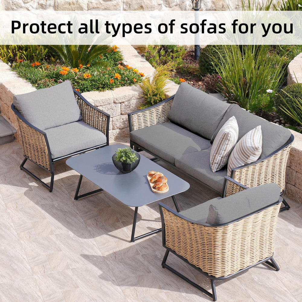 BIETYONE lifestyle image on summer terrace showing easy seasonal update benefit