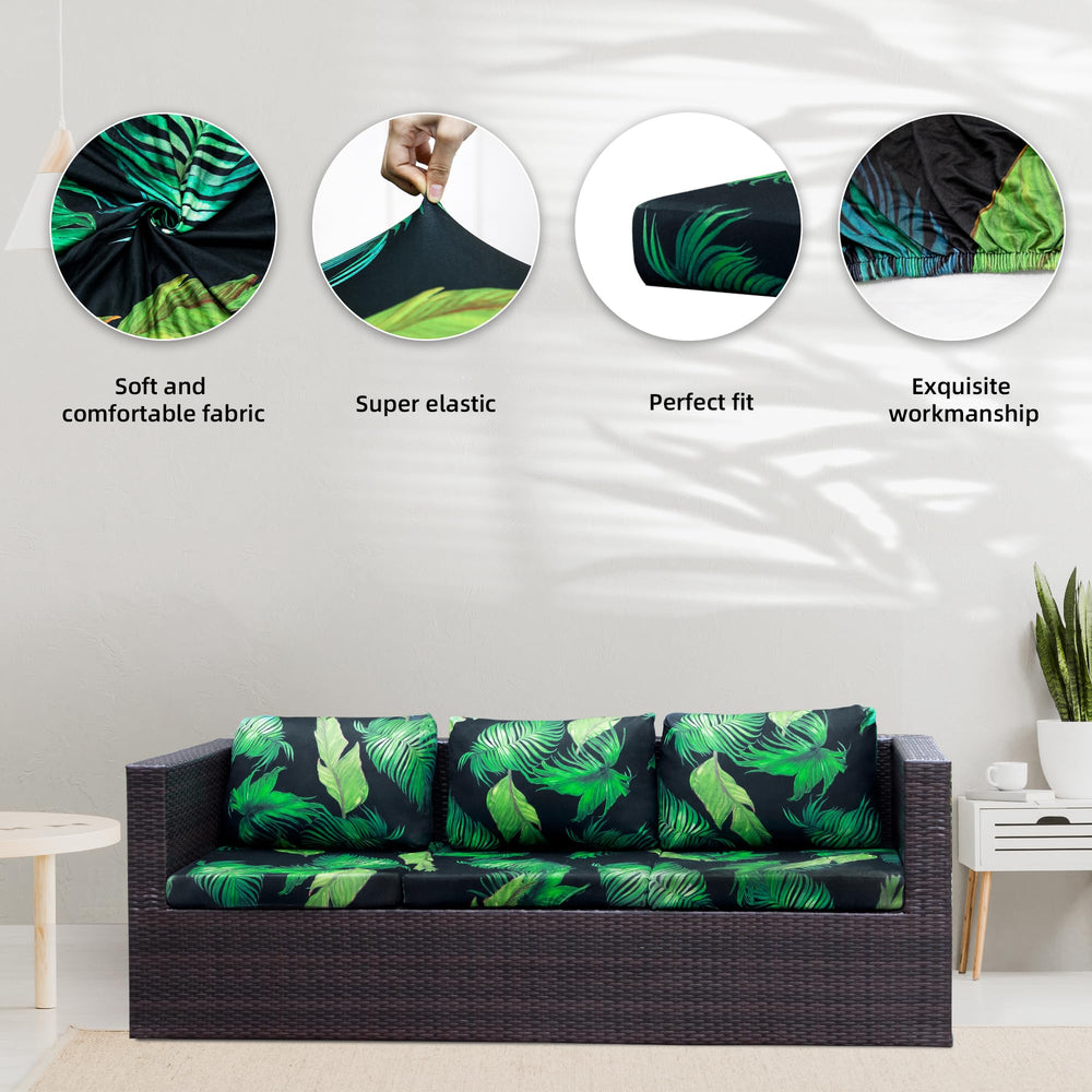 BIETYONE cushion cover beside ruler showing fit for 20–27 inch cushions