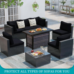 BIETYONE cushion cover beside a ruler illustrating fit for 20–27 inch cushions