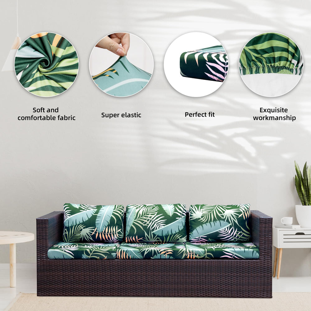 BIETYONE cushion cover next to ruler showing fit for 20–27 inch cushions