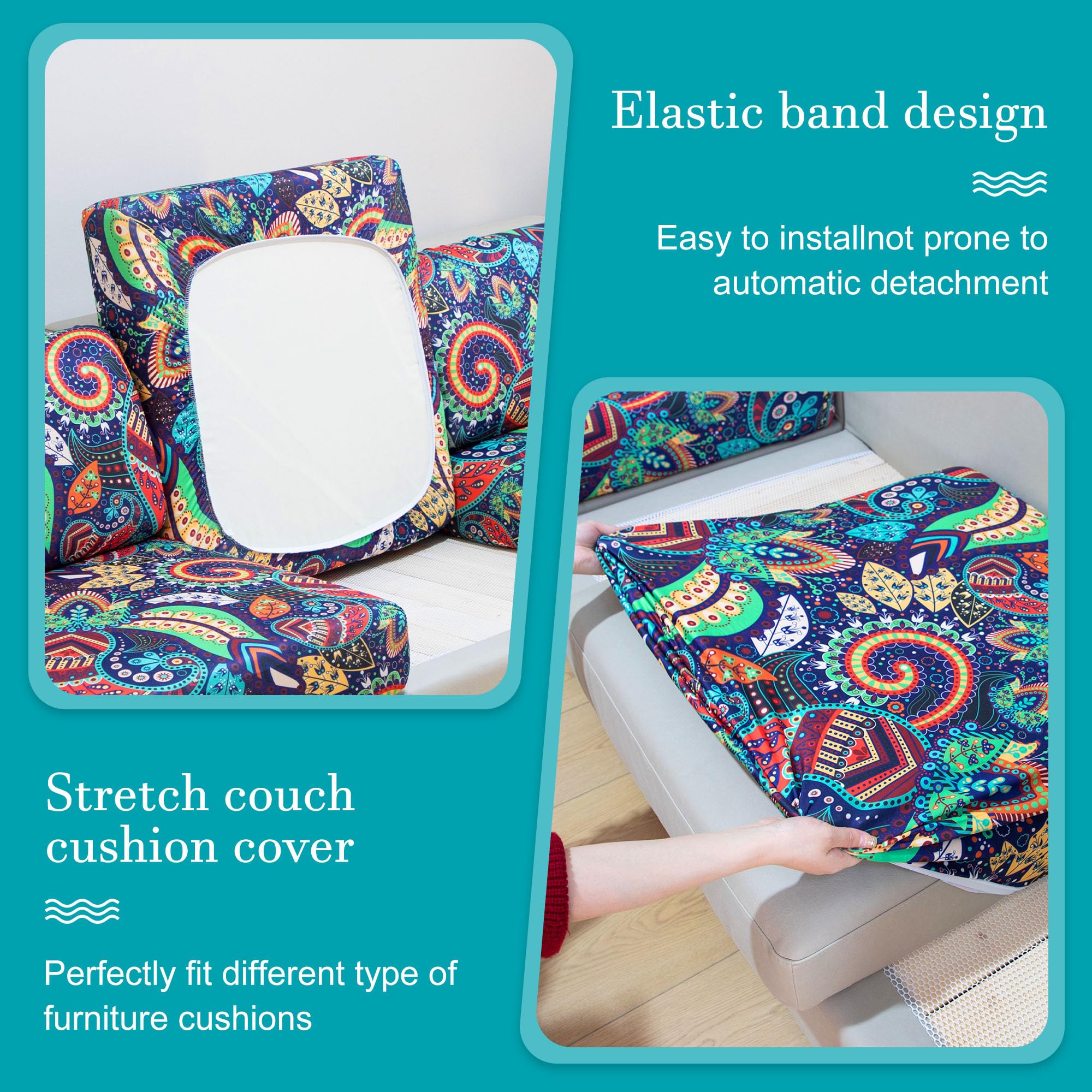 BIETYONE fabric care label close-up showing wash instructions and durable material
