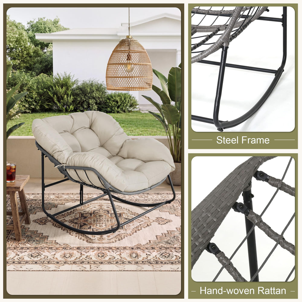 Bifanuo anti-slip base protecting floors and ensuring stable quiet rocking