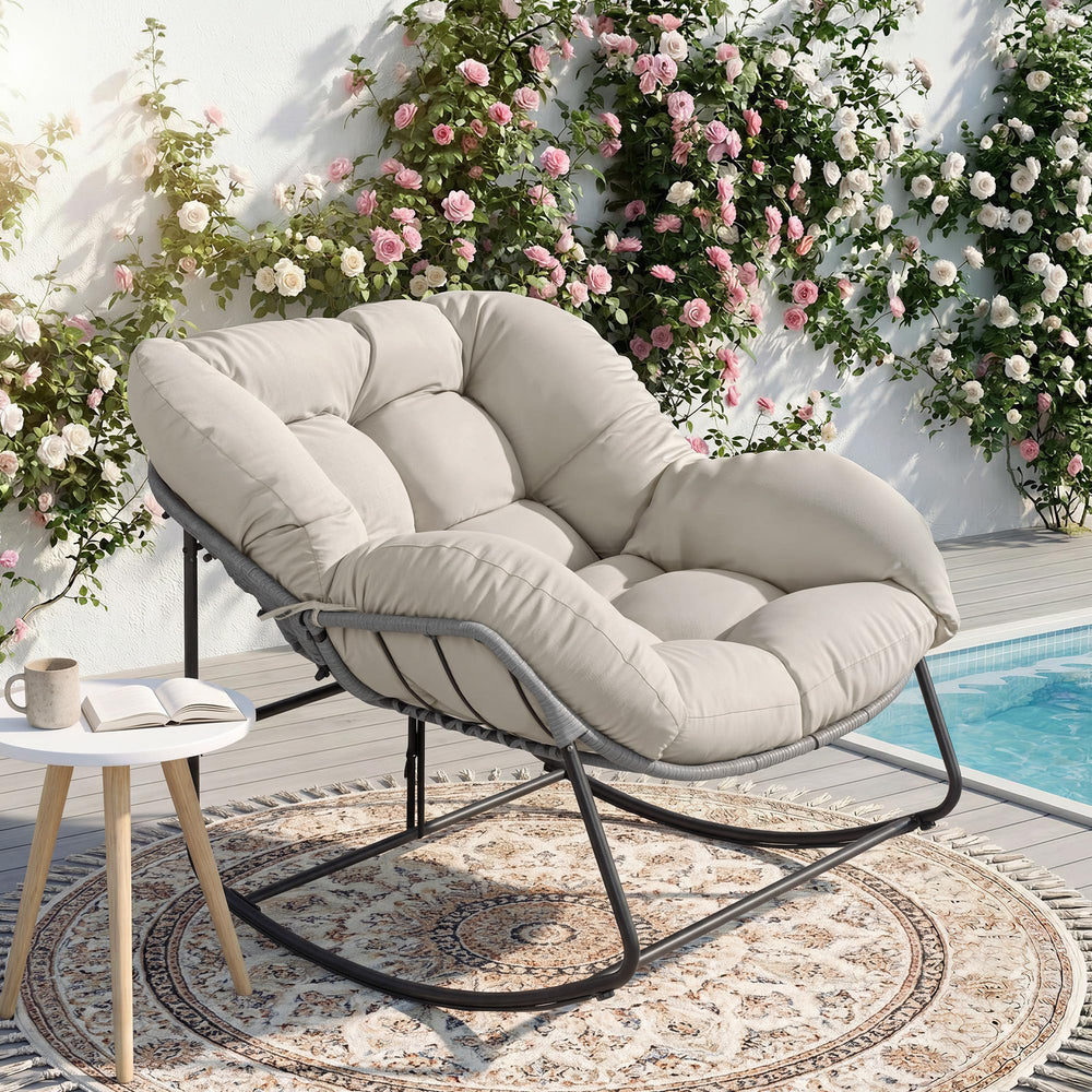 Bifanuo in a sunroom demonstrating cozy indoor lounging and decor fit