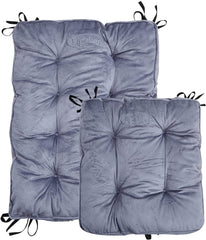 Big Hippo close-up tufted velour texture for soft breathable comfort