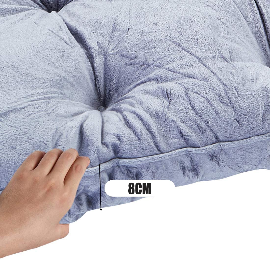 Big Hippo cushions on chair to show scale and fit accuracy