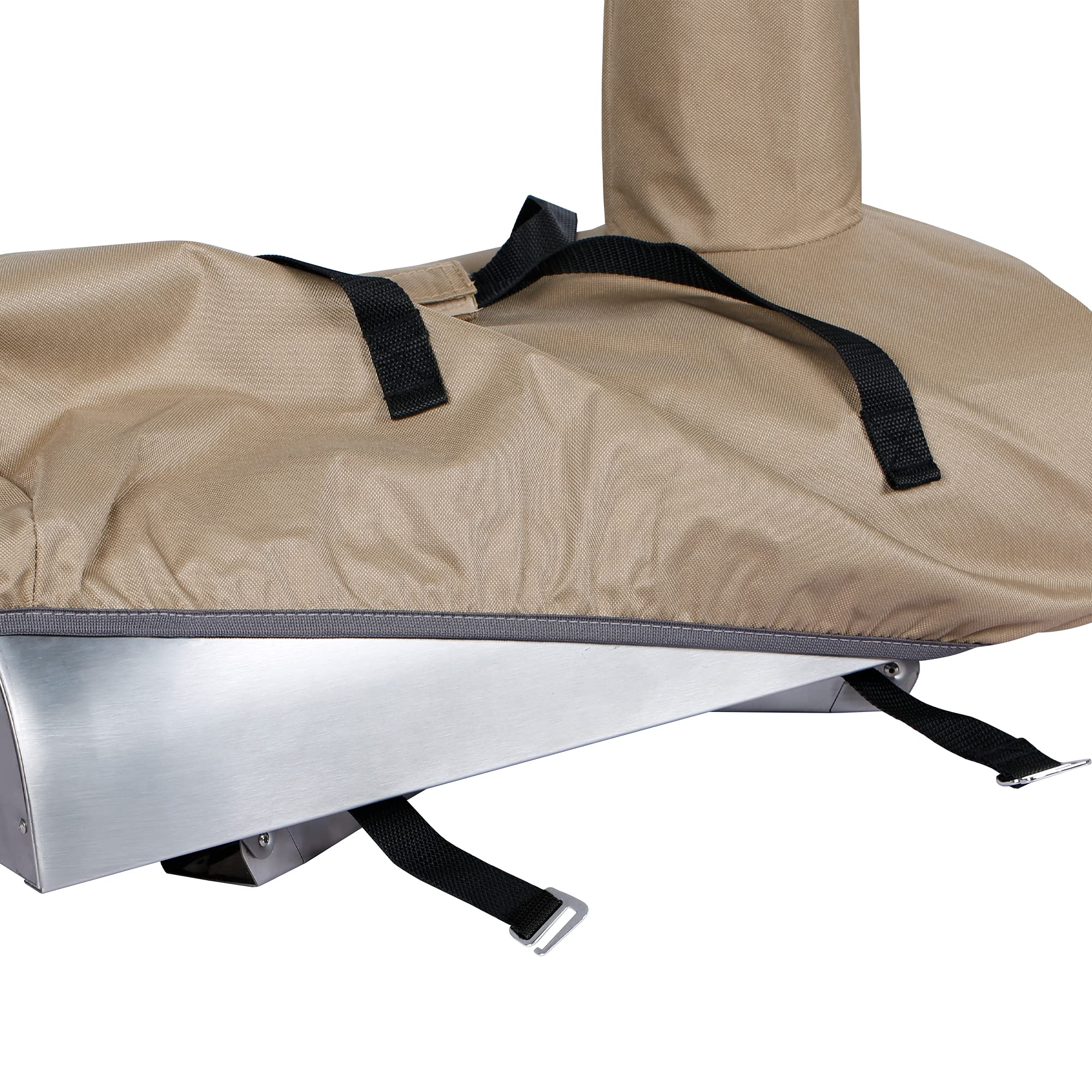 BIG HORN cover beside ruler showing size fit for compact ovens