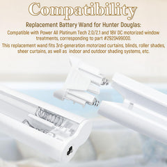 Big Peng slim side profile that conceals behind curtain tracks for neat installation