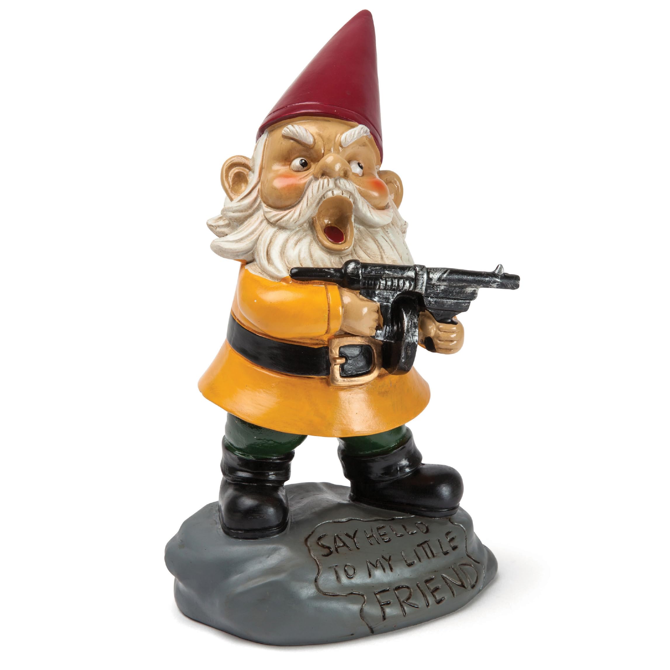 BigMouth Inc gnome front view showing bold design and outdoor charm